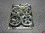Felgen-Satz chrome 24x52mm, 12mm Sechskant-Mitnehmer