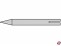 L�tspitze 2mm gerade Bleistiftform f�r 12V