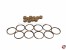 Juffern aus Holz hell 3,5mm mit Ring