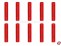 Sto�verbinder Isoliert 15mm rot 0,5-1mm�