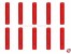 Sto�verbinder Isoliert 15mm rot 0,5-1mm�