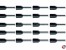 Aderendh�lsen mit Kragen1,5mm� schwarz