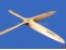 4-Blatt Holz-Luftschraube Menz 19x10'