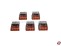 Wago Verbindungsklemme 3-Leiter-Klemme 0,5-2,5mm2 orange