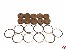Juffern aus Holz hell 10mm mit Ring