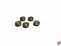 Bullaugen Messing 8x5mm gedreht und verglast