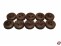 Juffern aus Holz dunkel 12mm