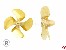 4-Blatt Schiffsschraube Form C Messing rechtslauf