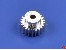 Motorritzel 21 Z�hne Alu Modul 0.6