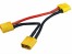 Seriell-Kabel XT60-Buchse auf 2x XT60-Stecker