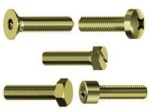 WG231 Werkstoffe - Schrauben, Muttern, N�gel etc. - Messing - Gewindeschrauben