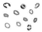 WG235 Werkstoffe - Schrauben, Muttern, N�gel etc. - Eisen, Stahl - Scheiben