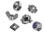 WG242 Werkstoffe - Schrauben, Muttern, N�gel etc. - Eisen, Stahl - Muttern